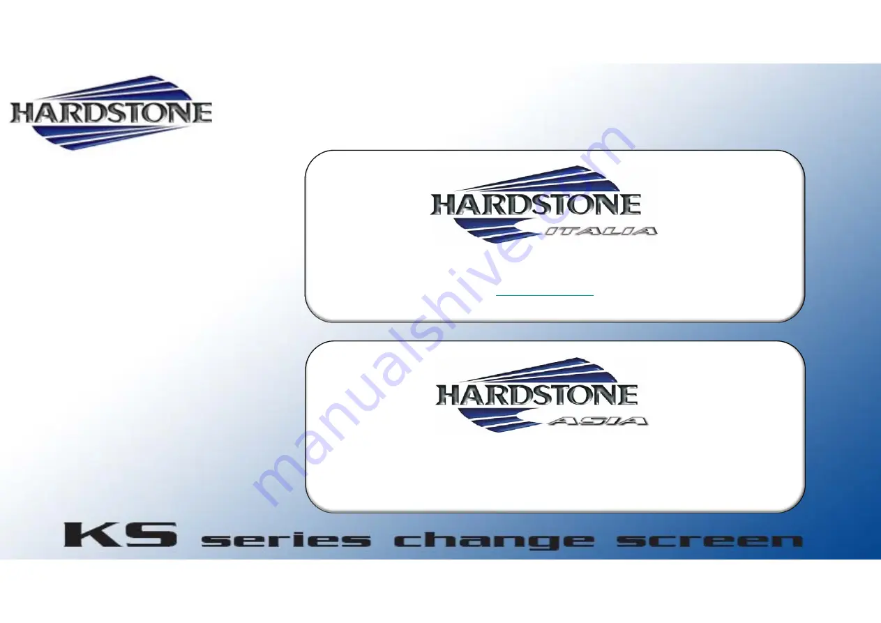 Hardstone KS Series Manual Download Page 9