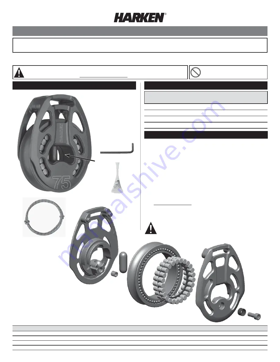 Harken 3386 Instructions Download Page 1