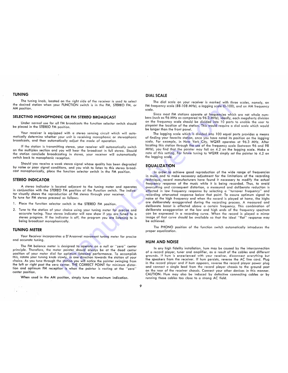 Harman Kardon 75 Instruction Manual Download Page 10