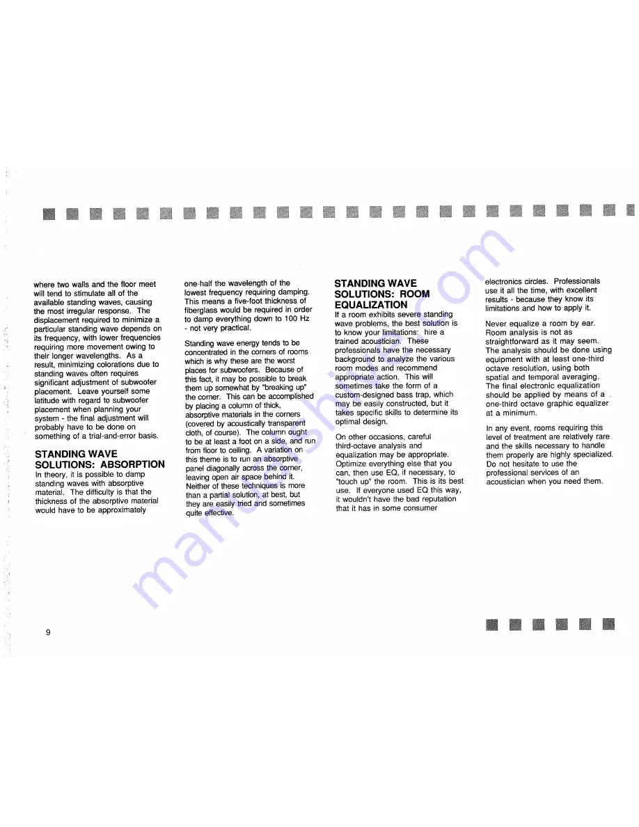 Harman Kardon AVP-1 Systems Planning Manual Download Page 10