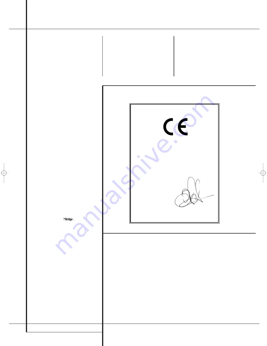 Harman Kardon AVR 140 Owner'S Manual Download Page 2