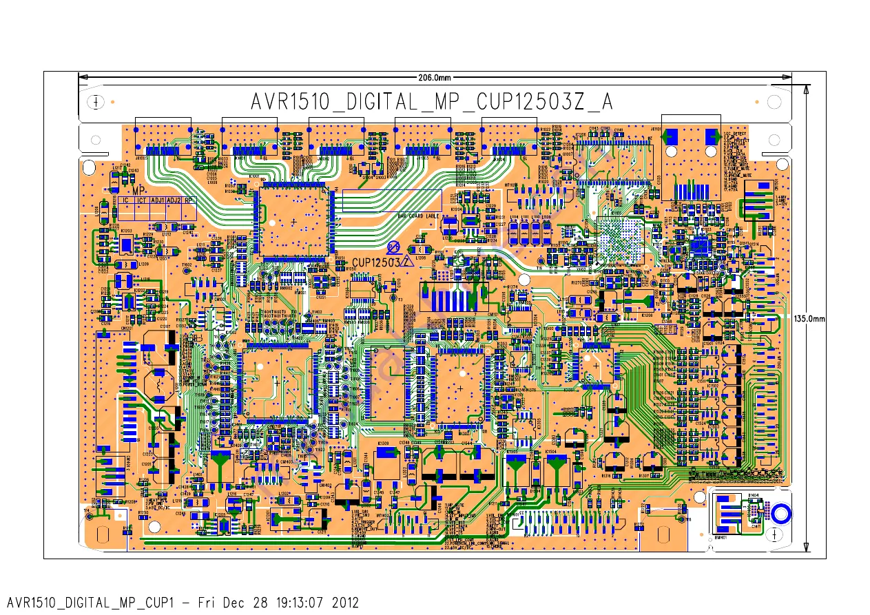 Harman Kardon AVR 1510 Service Manual Download Page 112