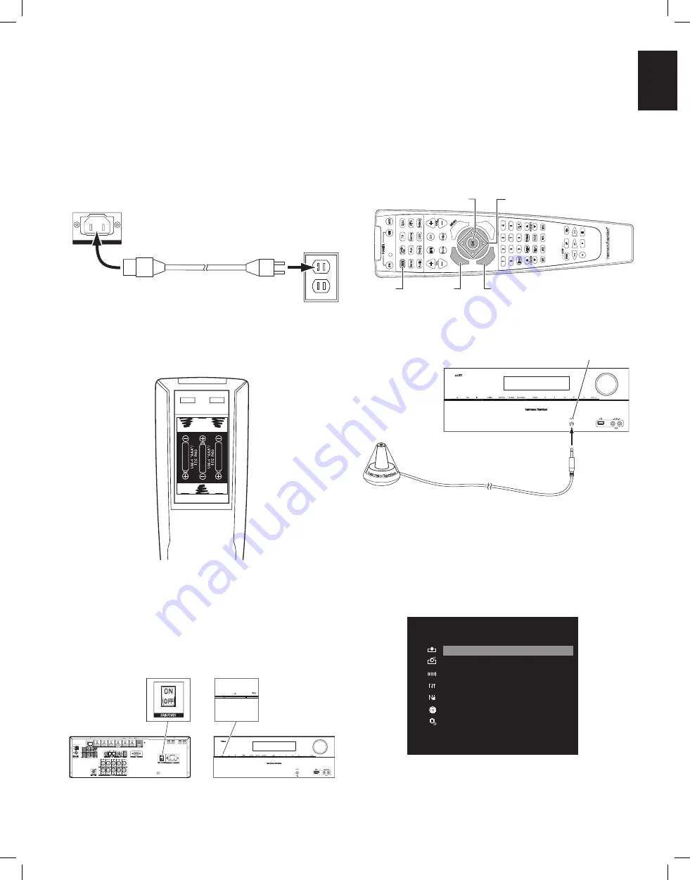 Harman Kardon AVR 1700 Quick Setup Manual Download Page 137