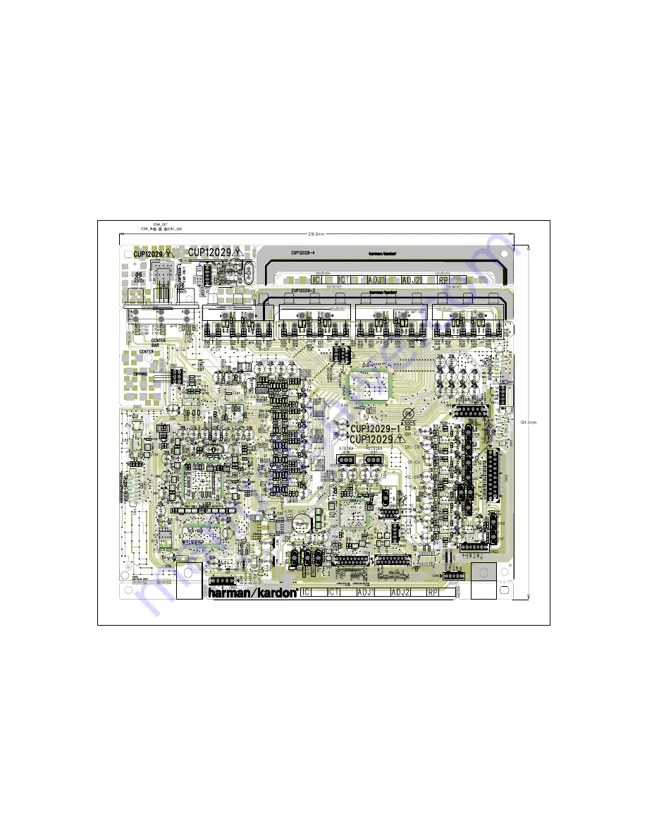 Harman Kardon AVR 260 Service Manual Download Page 114