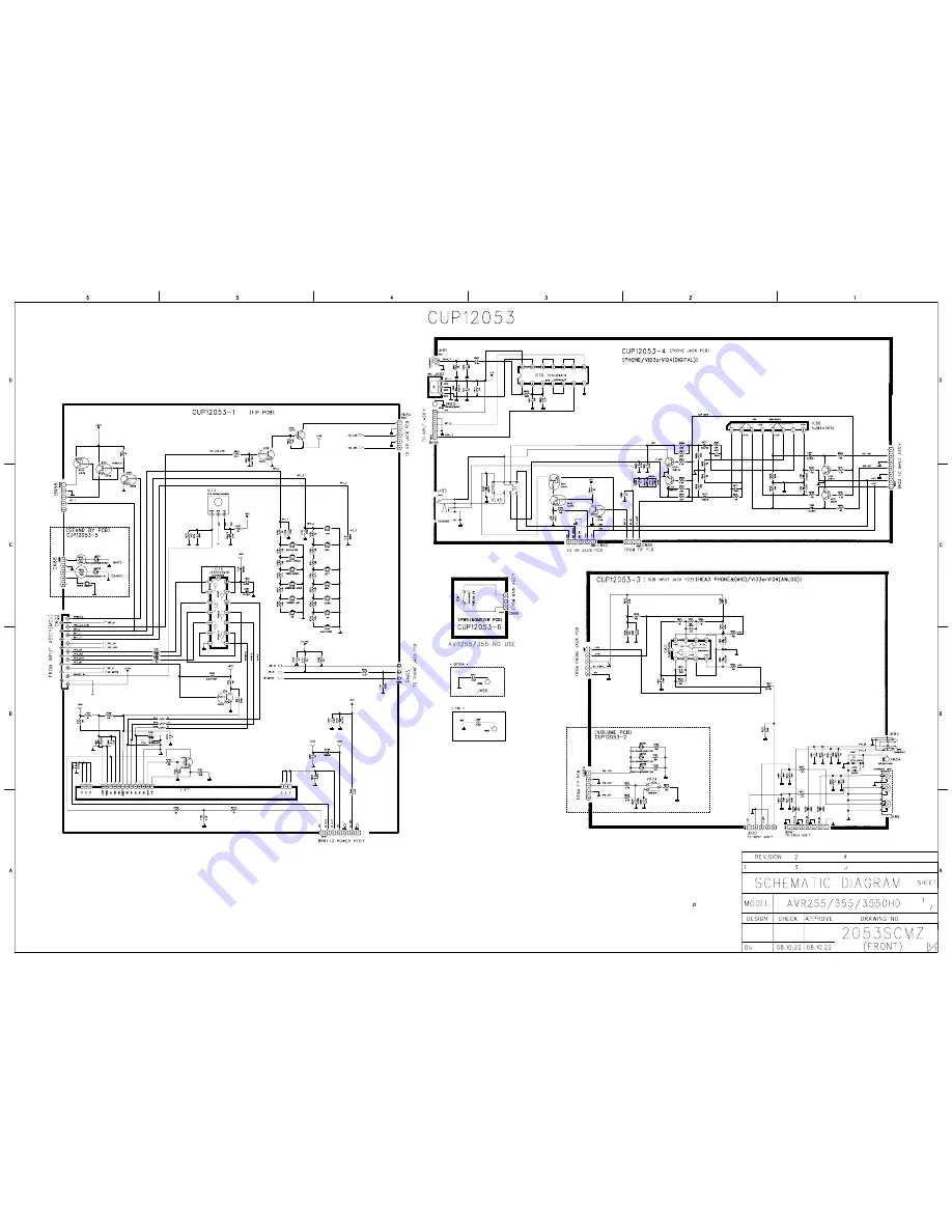 Harman Kardon AVR 260 Service Manual Download Page 119