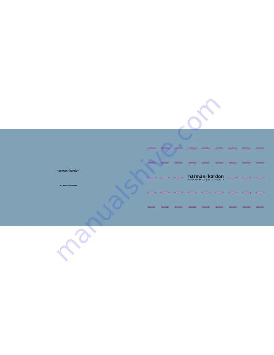 Harman Kardon AVR 330 Brochure & Specs Download Page 1