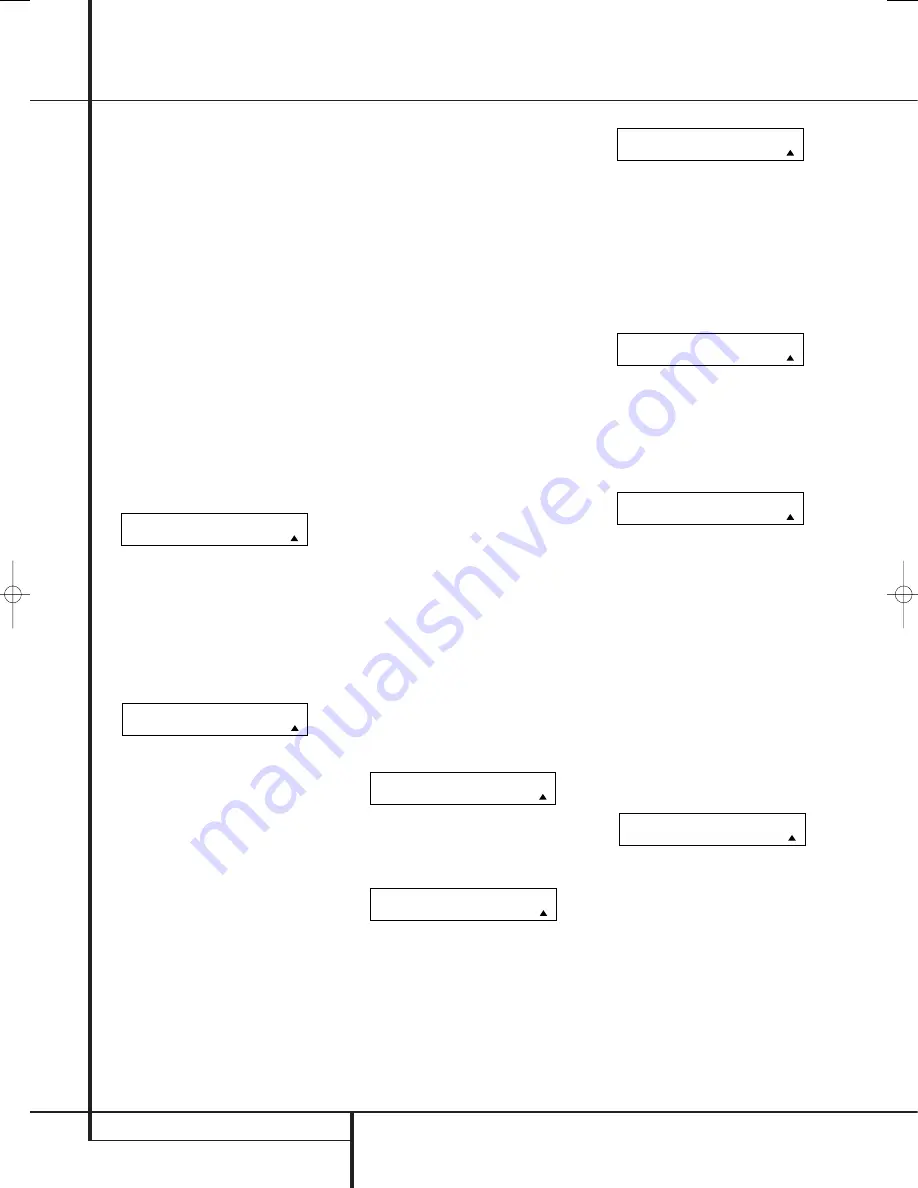 Harman Kardon AVR 645 Owner'S Manual Download Page 58