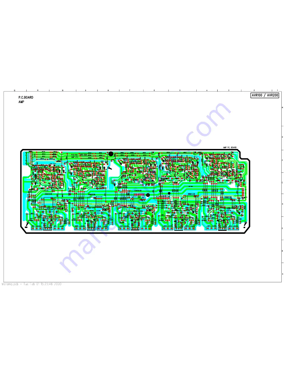 Harman Kardon AVR200 Technical Manual Download Page 89