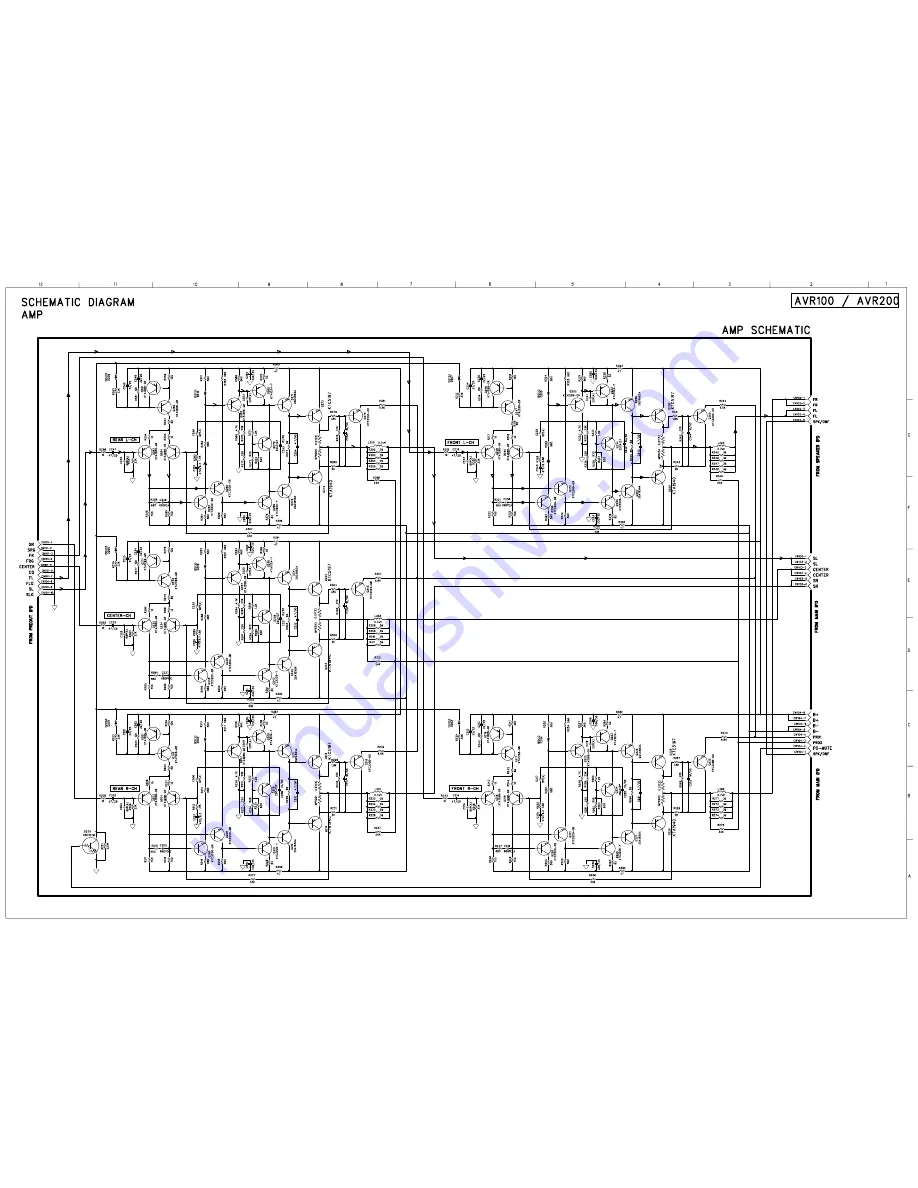 Harman Kardon AVR200 Technical Manual Download Page 97