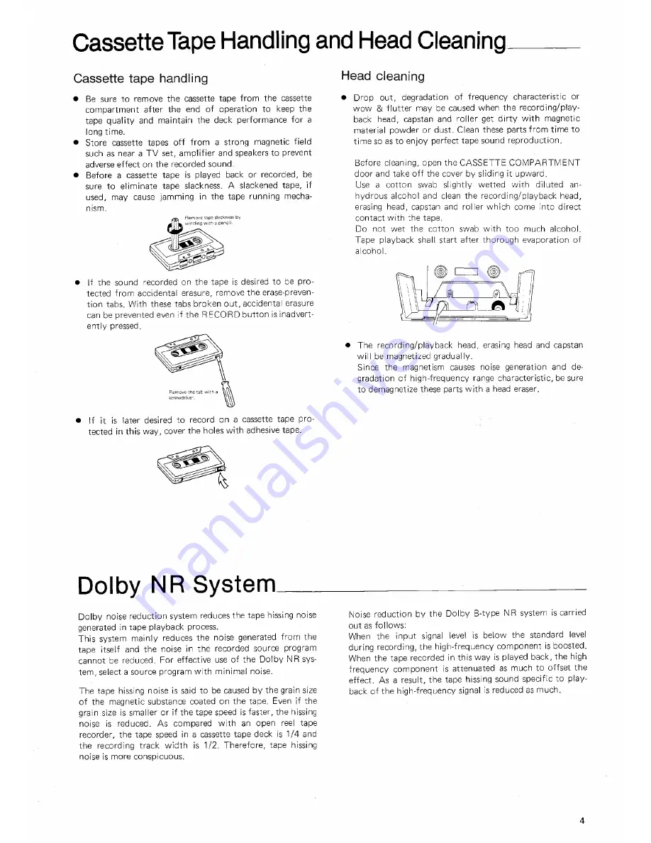 Harman Kardon CD91 Owner'S Manual Download Page 4