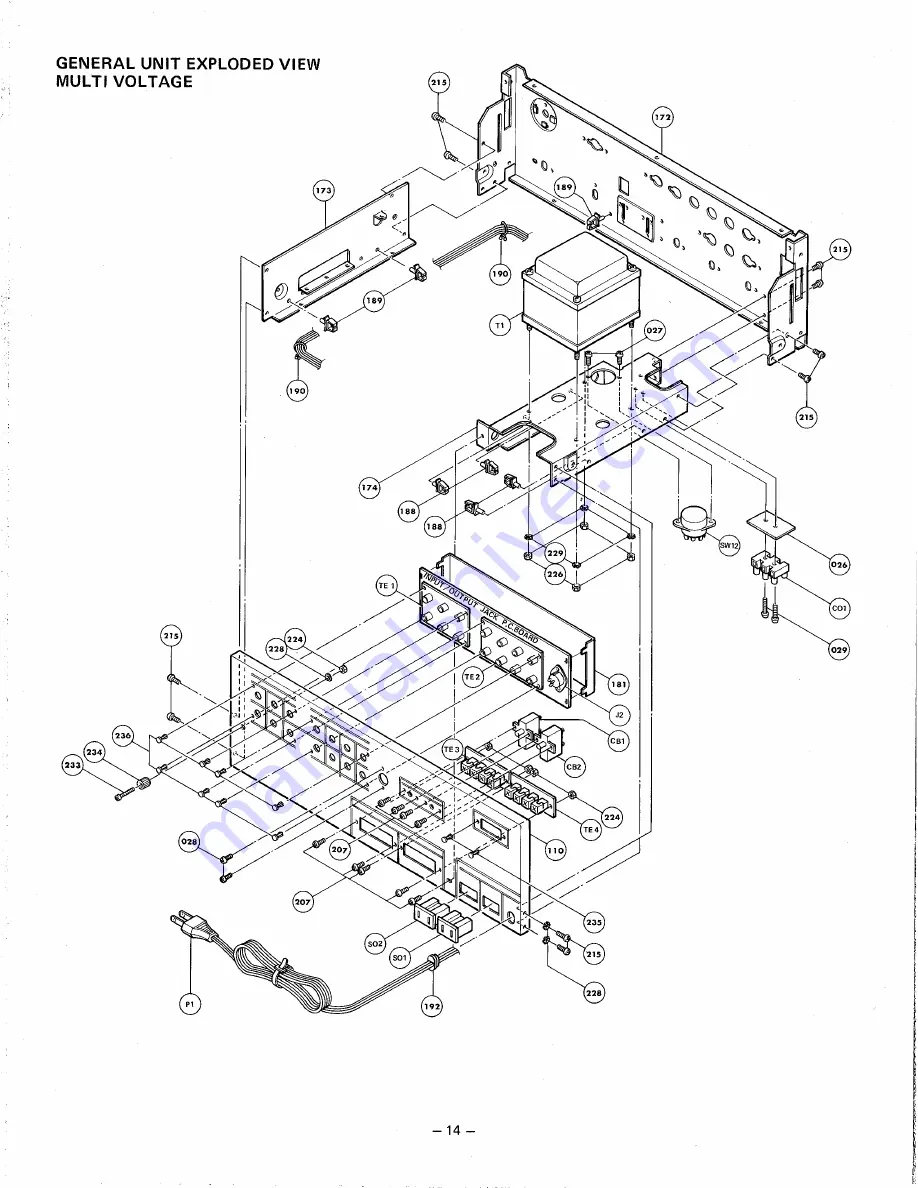 Harman Kardon HK503 Technical Manual Download Page 15