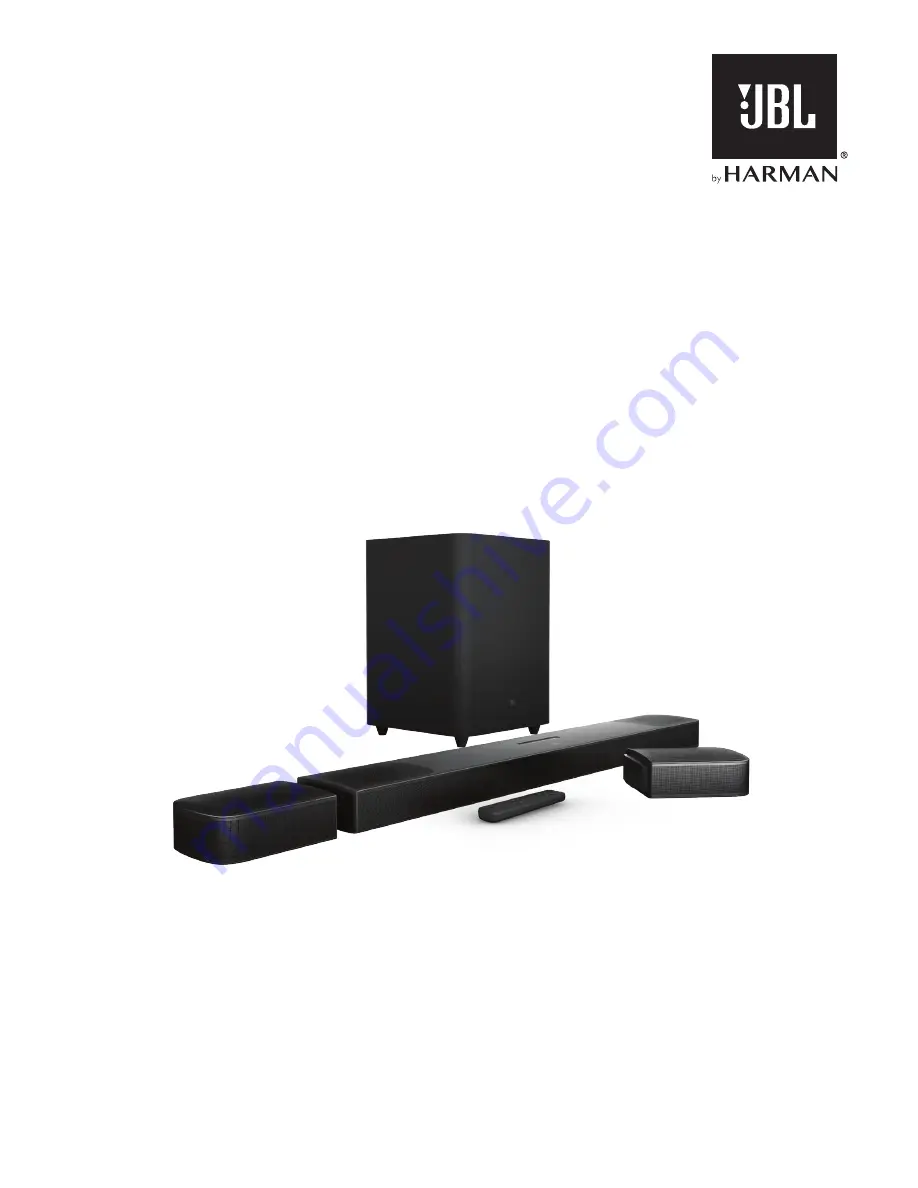 Harman JBL BAR 9.1 Скачать руководство пользователя страница 1