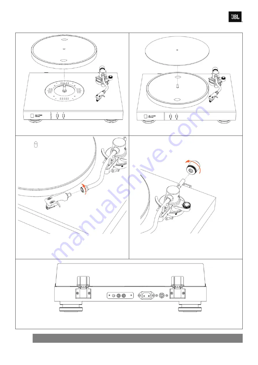 Harman JBL TT350 Classic Скачать руководство пользователя страница 7