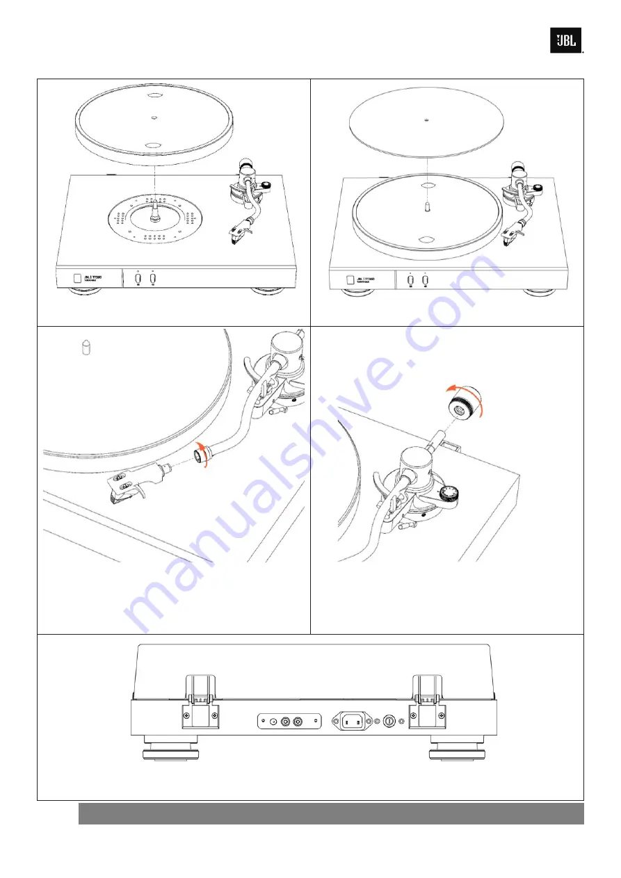 Harman JBL TT350 Classic Скачать руководство пользователя страница 11