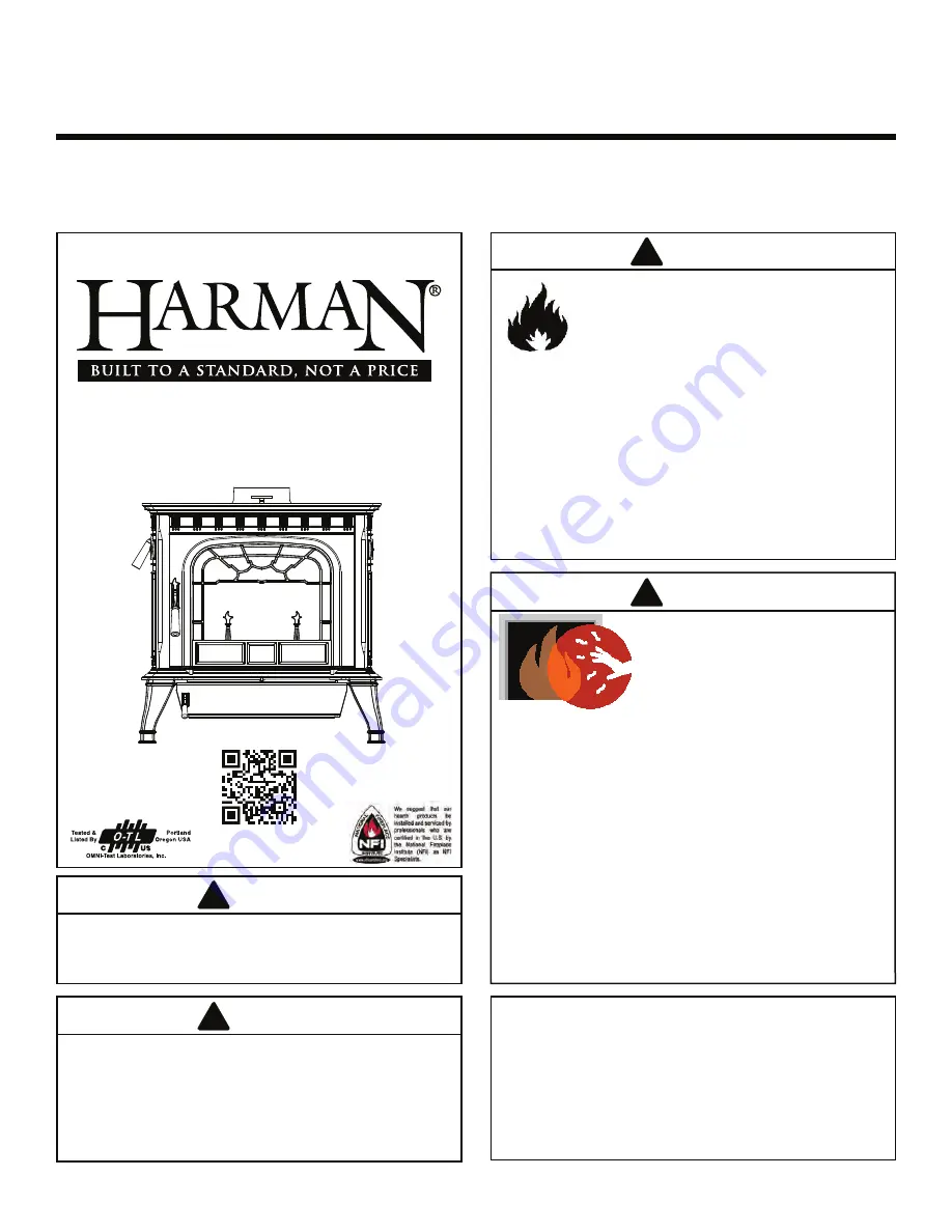 Harman Oakwood Owner'S Manual Download Page 1