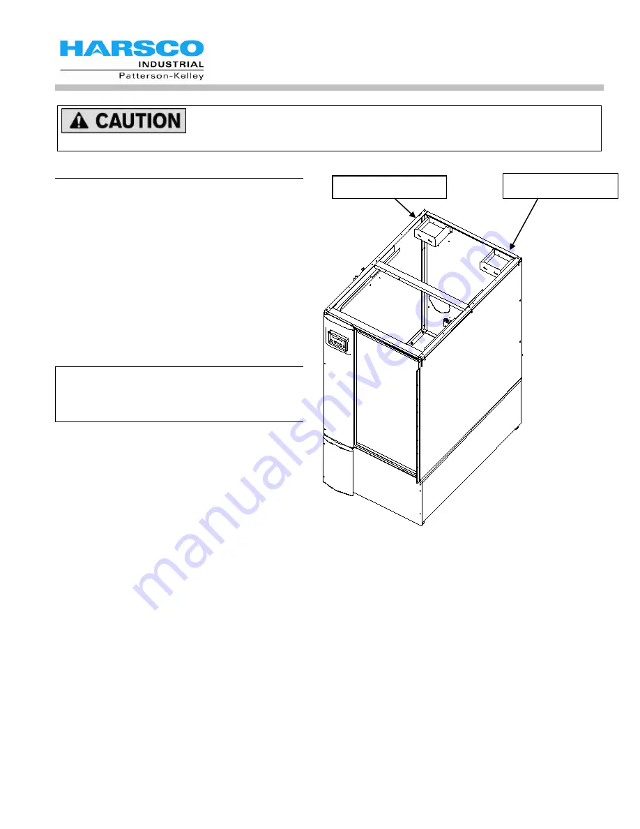 Harsco Industrial C750 Installation & Owner'S Manual Download Page 10