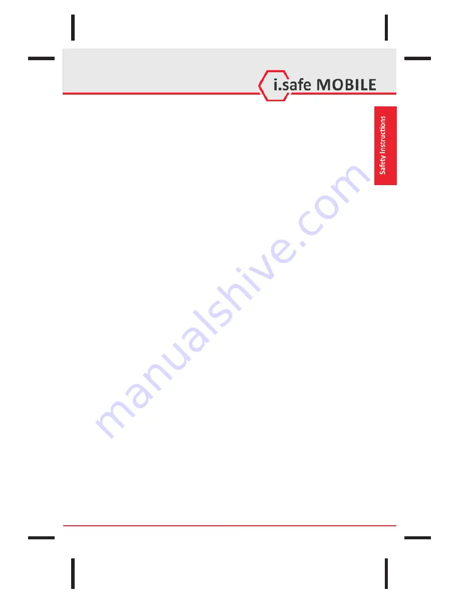 i.safe MOBILE innovation 2.0 Quick Start Manual And Safety Instructions Download Page 5