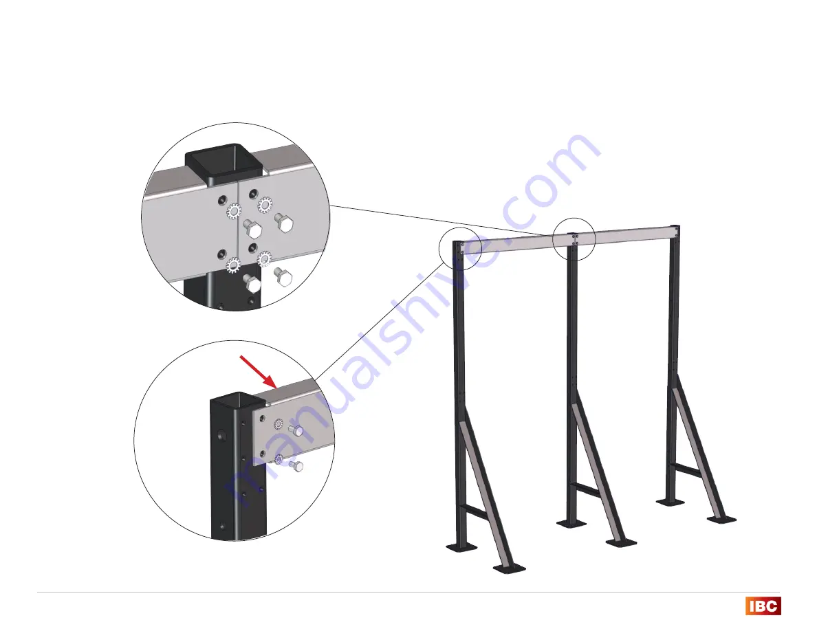 IBC EX 700 Assembly Instructions Manual Download Page 2