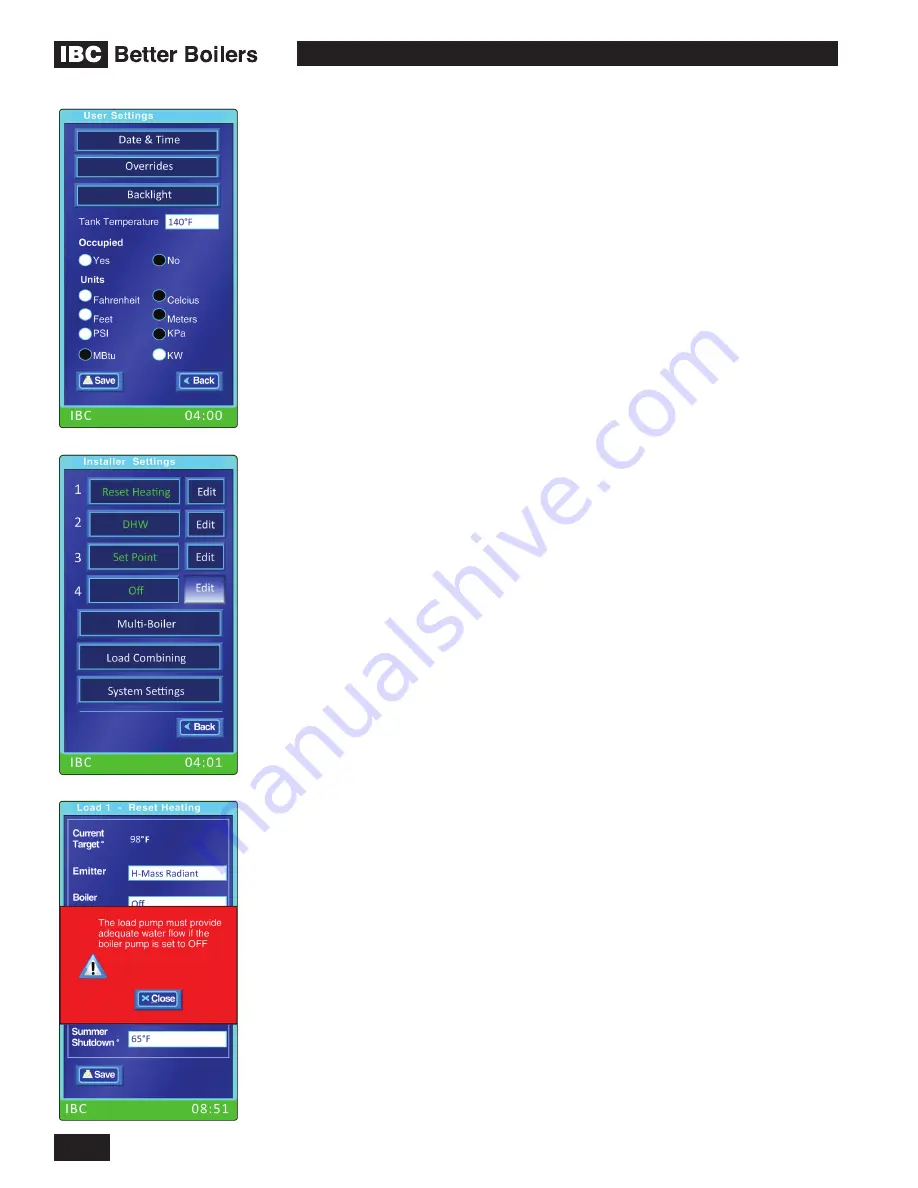 IBC V-10 Operating Instructions Manual Download Page 12