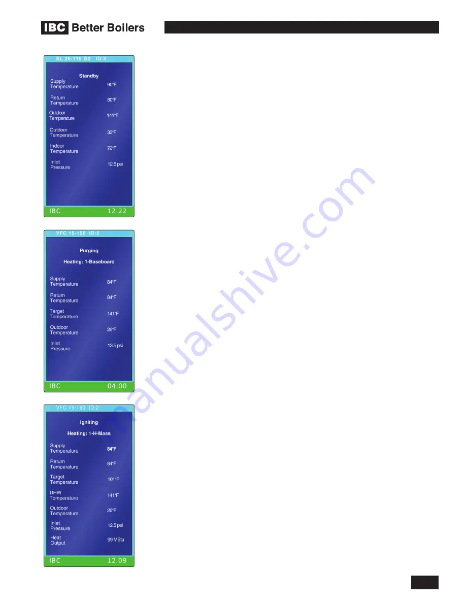 IBC V-10 Operating Instructions Manual Download Page 17