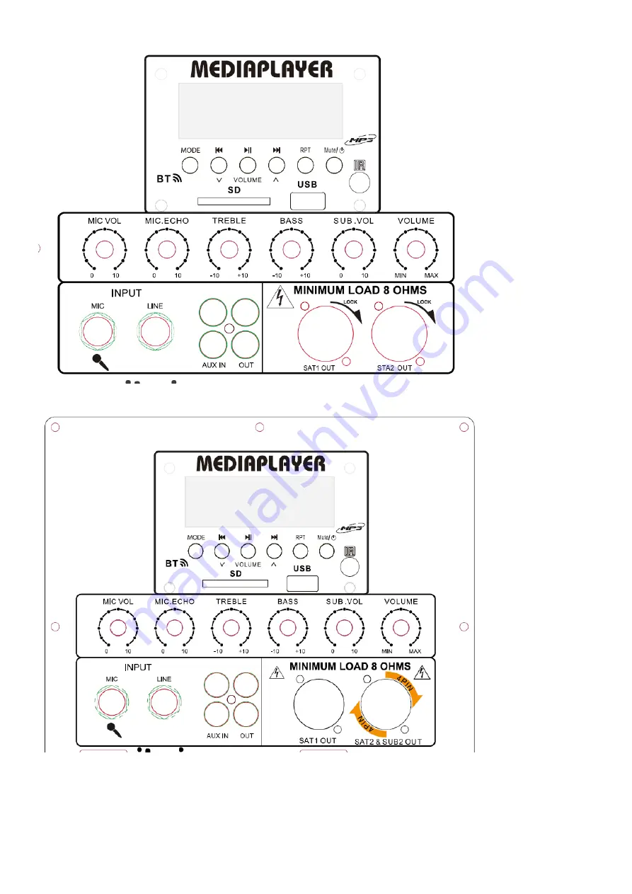 Ibiza sound CUBE104 Instruction Manual Download Page 2