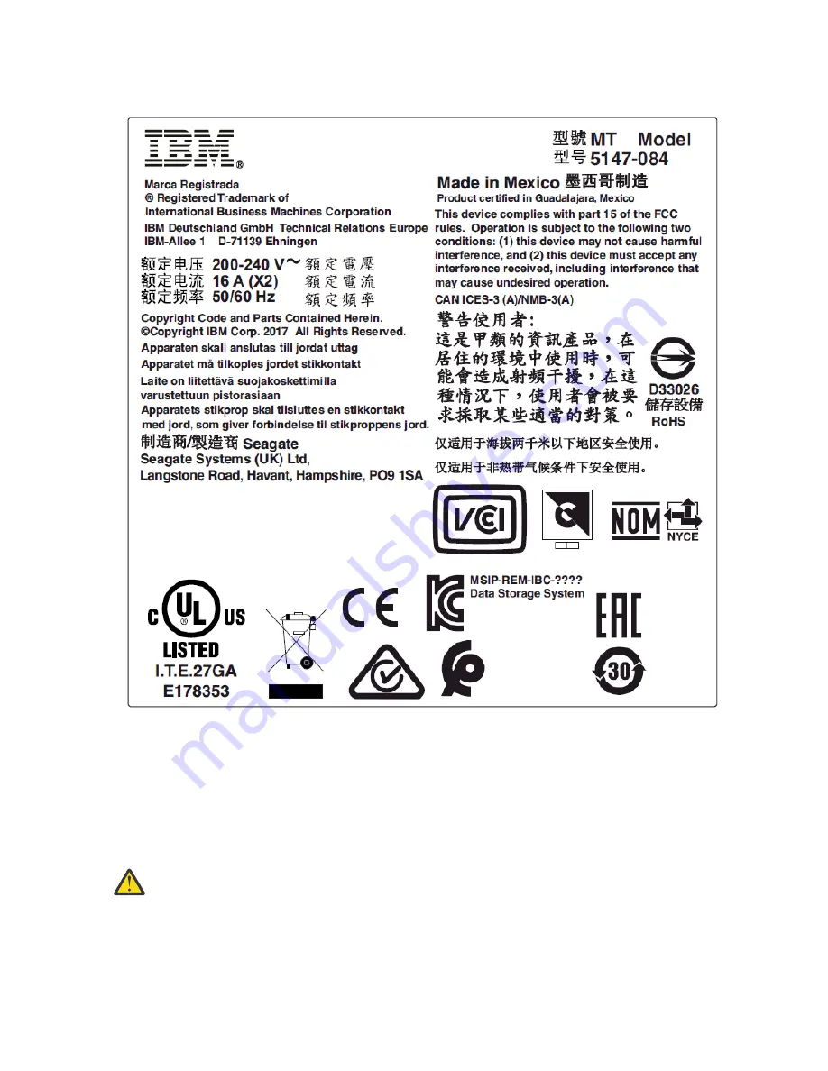 IBM 084 Installation And User Manual Download Page 16