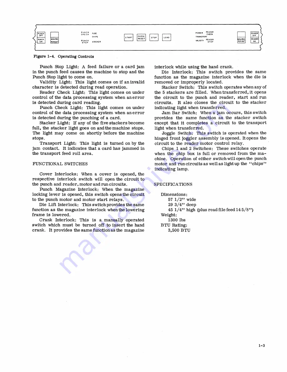 IBM 1402 Instruction & Reference Manual Download Page 8