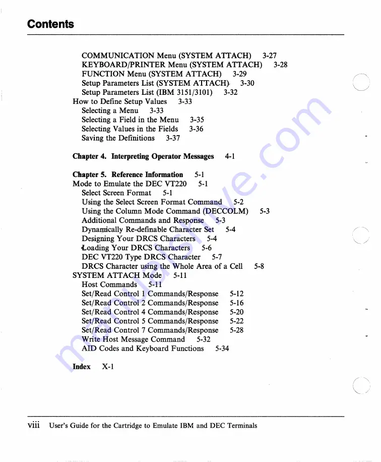 IBM 3151 User Manual Download Page 9