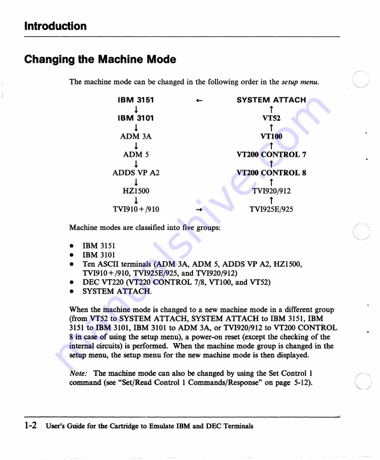 IBM 3151 User Manual Download Page 13