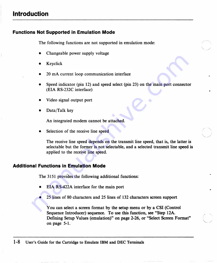 IBM 3151 User Manual Download Page 19