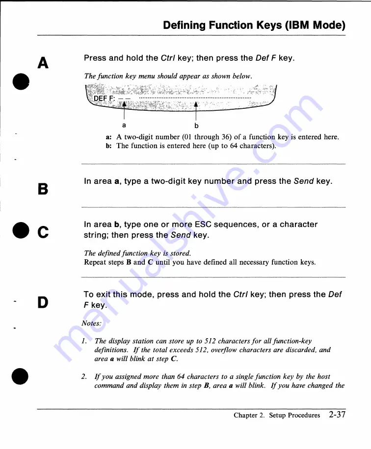 IBM 3151 User Manual Download Page 62