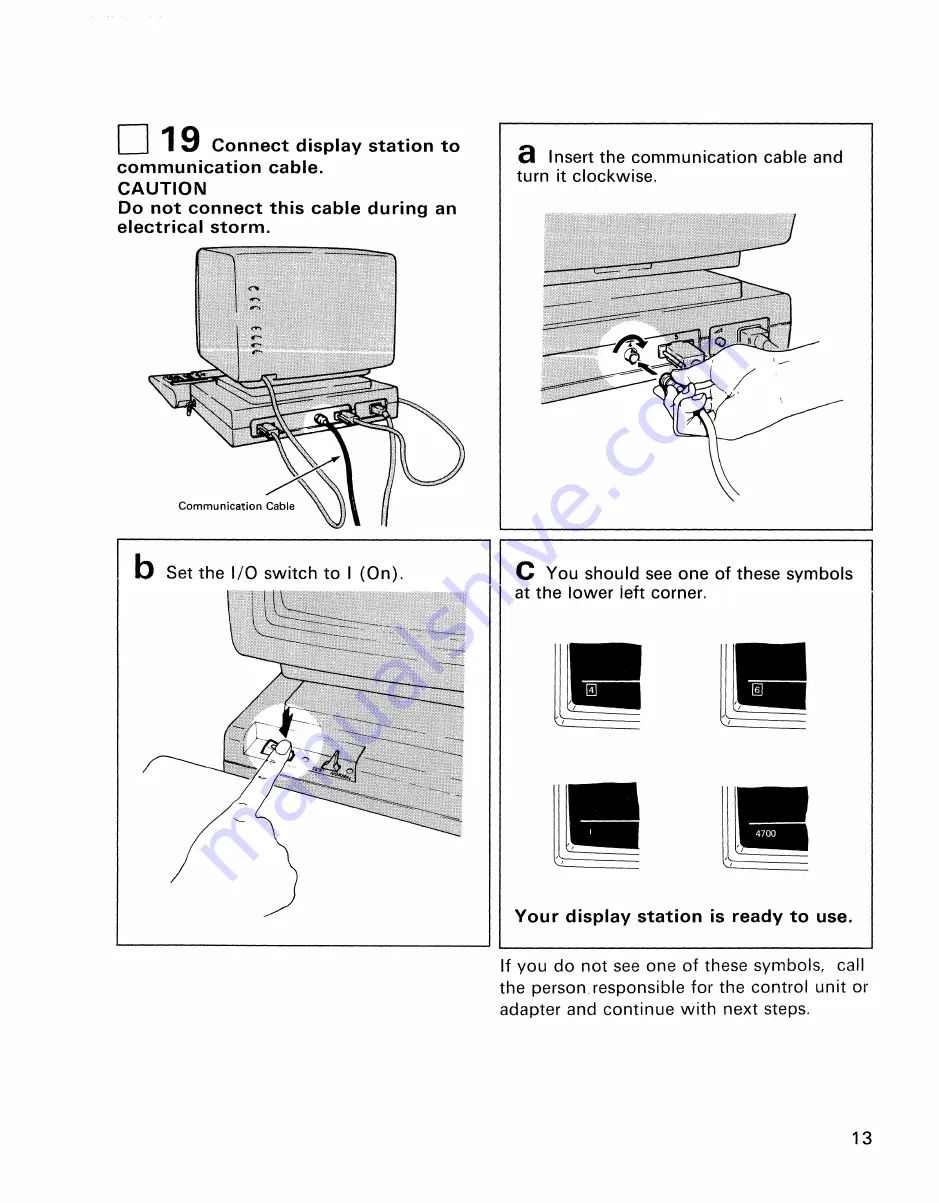 IBM 3178 Setup Instructions Download Page 15