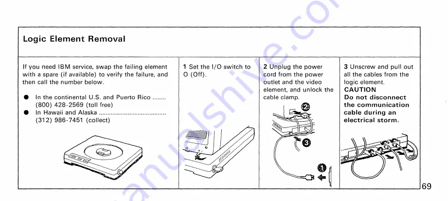 IBM 3179 Manual Download Page 73