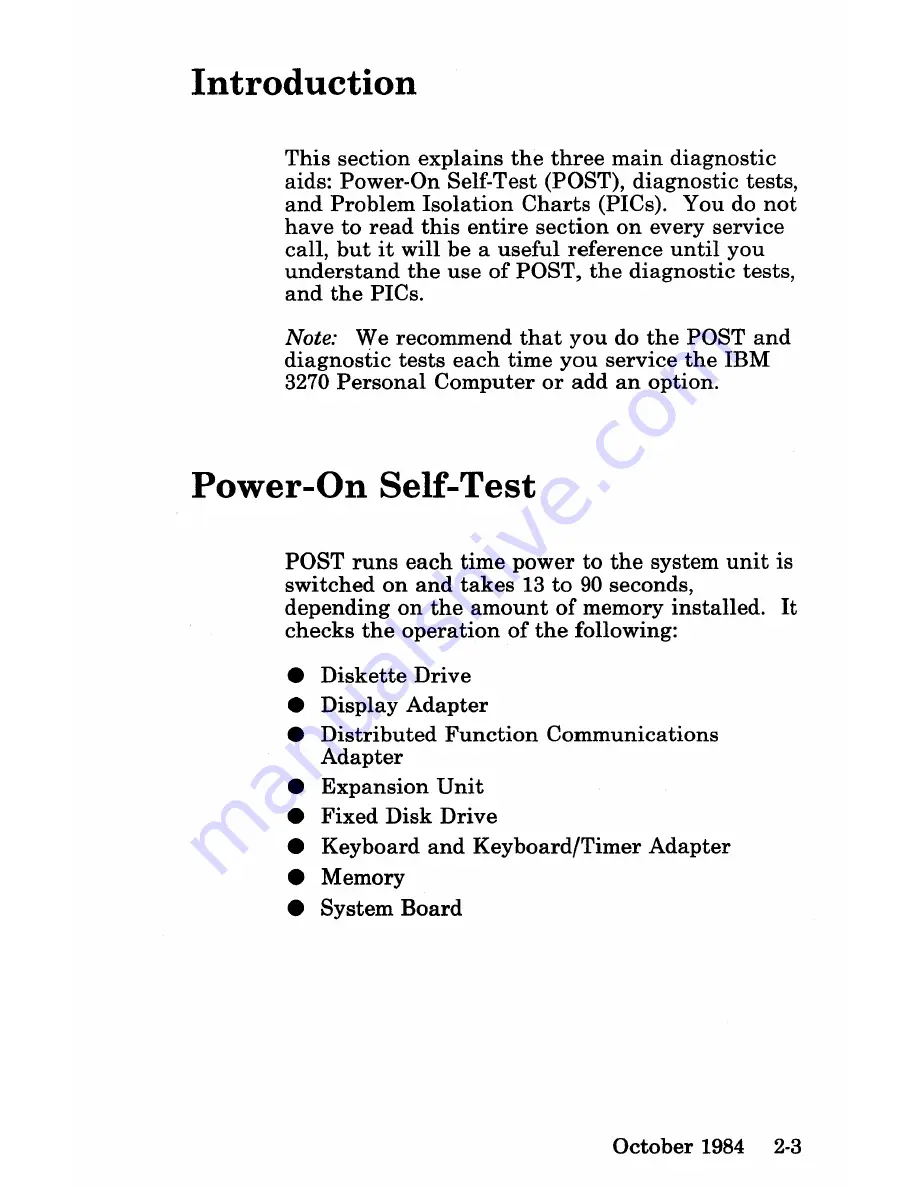 IBM 3270 Maintenance Manual Download Page 34