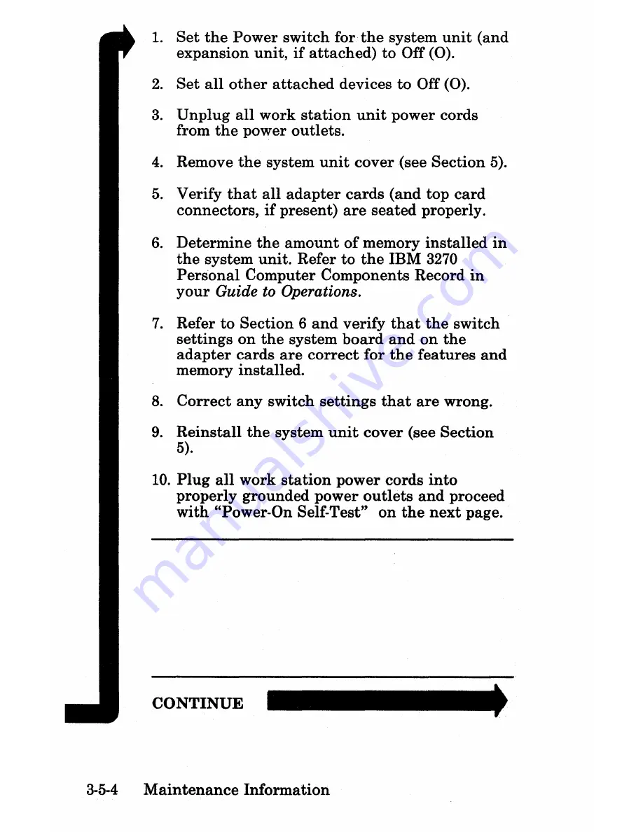 IBM 3270 Maintenance Manual Download Page 61