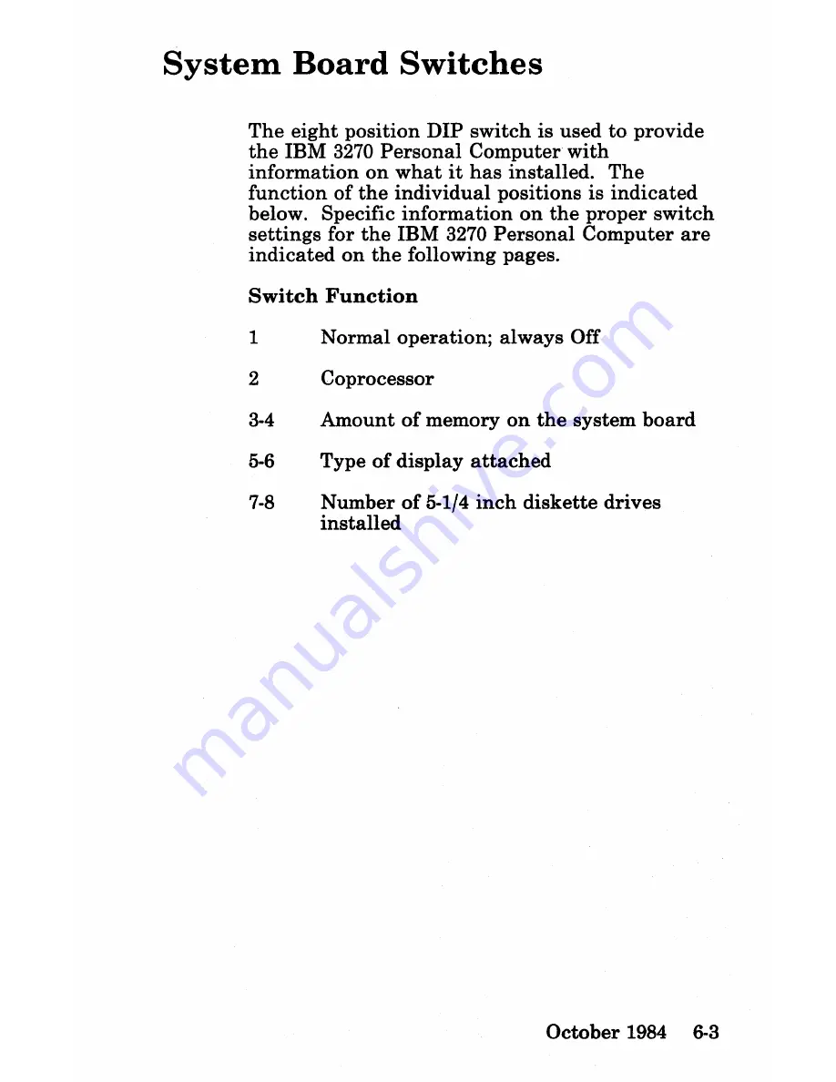 IBM 3270 Maintenance Manual Download Page 654