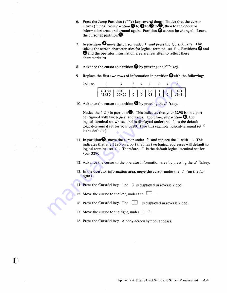 IBM 3290 Скачать руководство пользователя страница 136