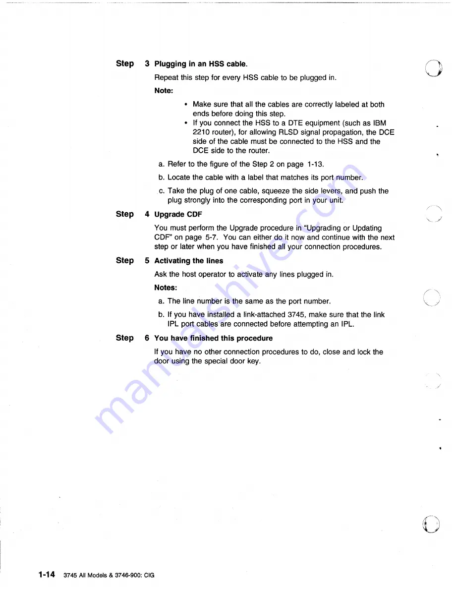 IBM 3745 Series Connection And Integration Manual Download Page 35