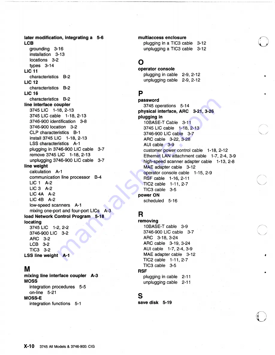 IBM 3745 Series Connection And Integration Manual Download Page 151