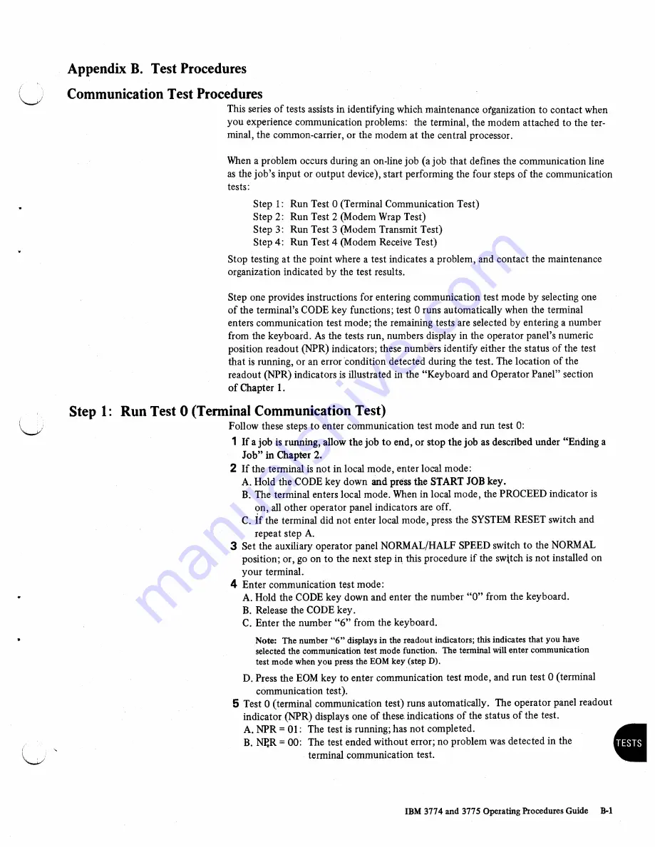 IBM 3774 Скачать руководство пользователя страница 180