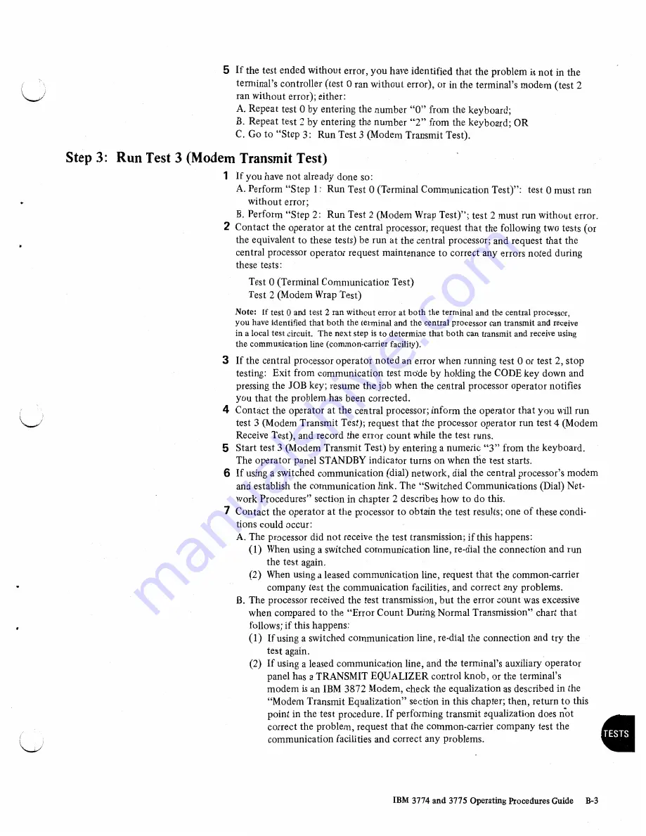 IBM 3774 Скачать руководство пользователя страница 182