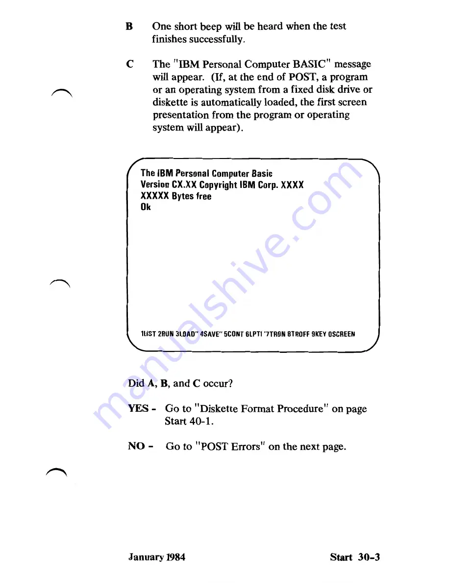 IBM 5155 Manual To Operations Download Page 55