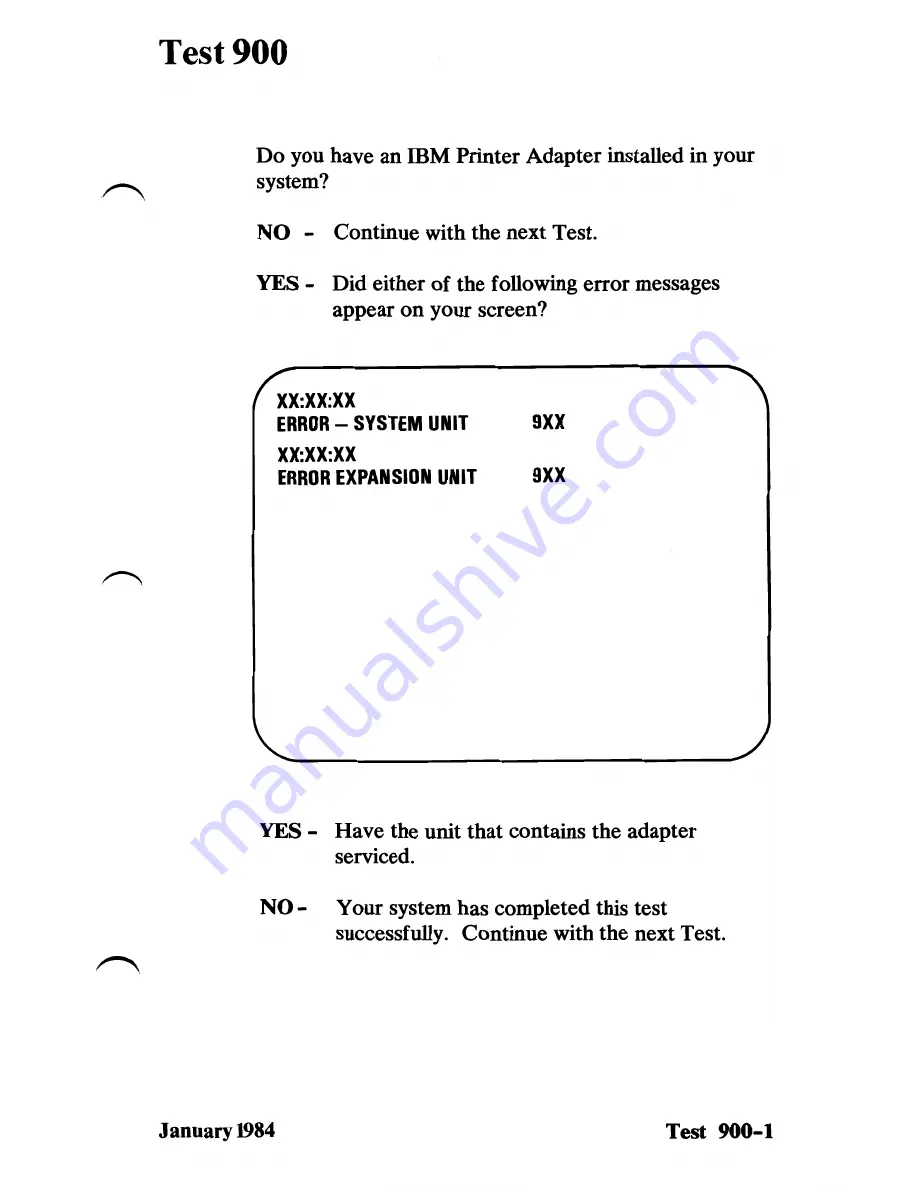 IBM 5155 Manual To Operations Download Page 111