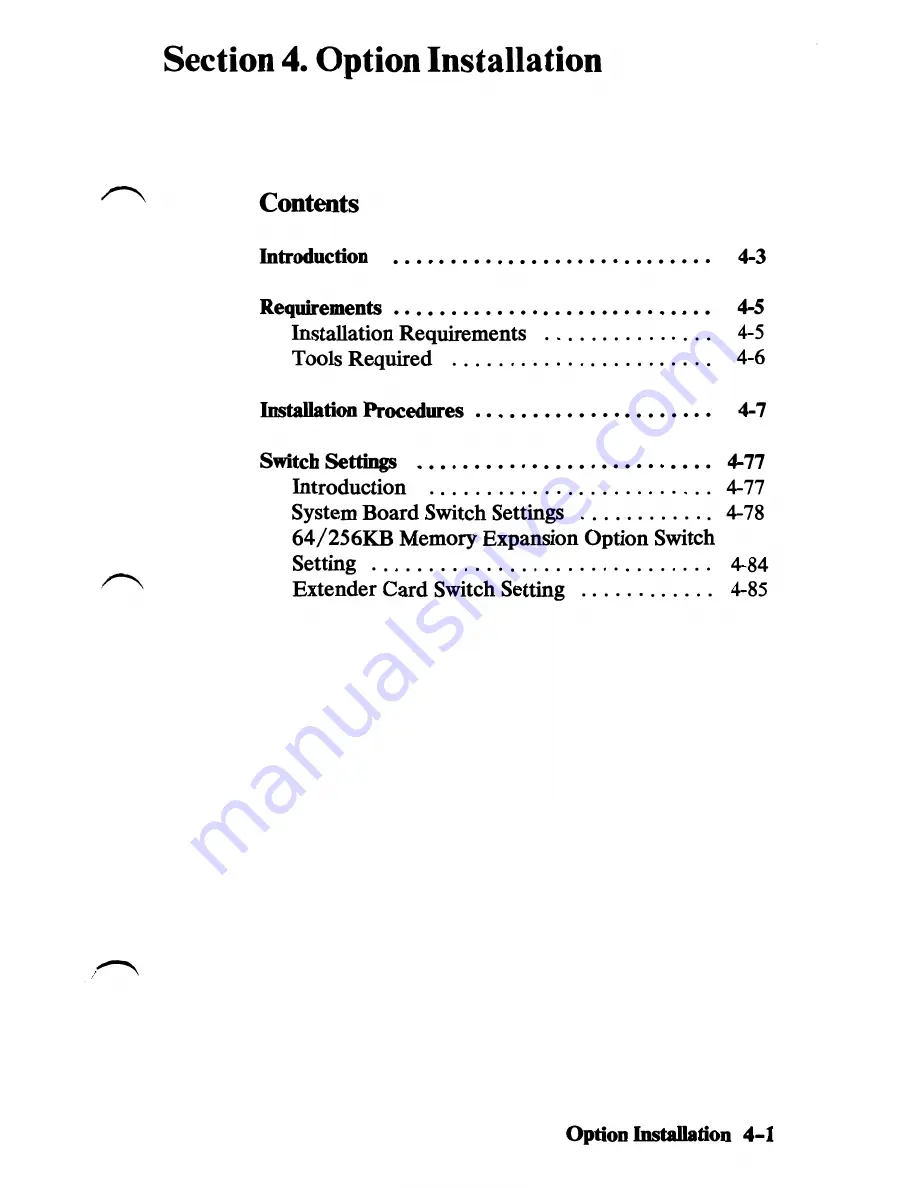 IBM 5155 Manual To Operations Download Page 229