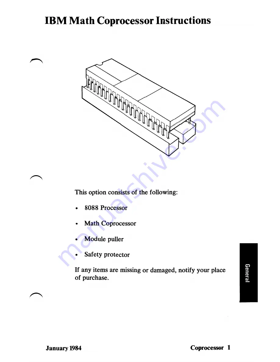 IBM 5155 Manual To Operations Download Page 347