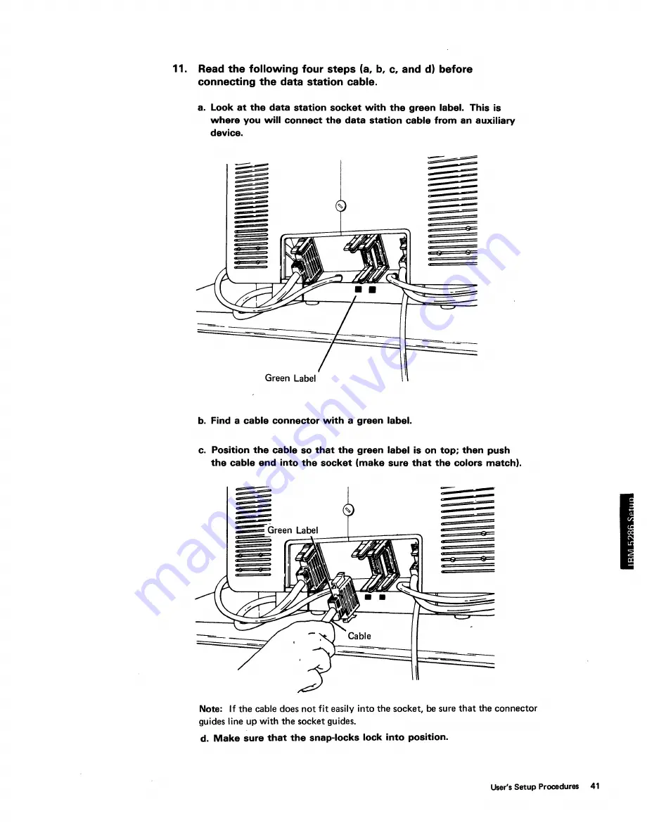 IBM 5280 User'S Setup Manual Download Page 48