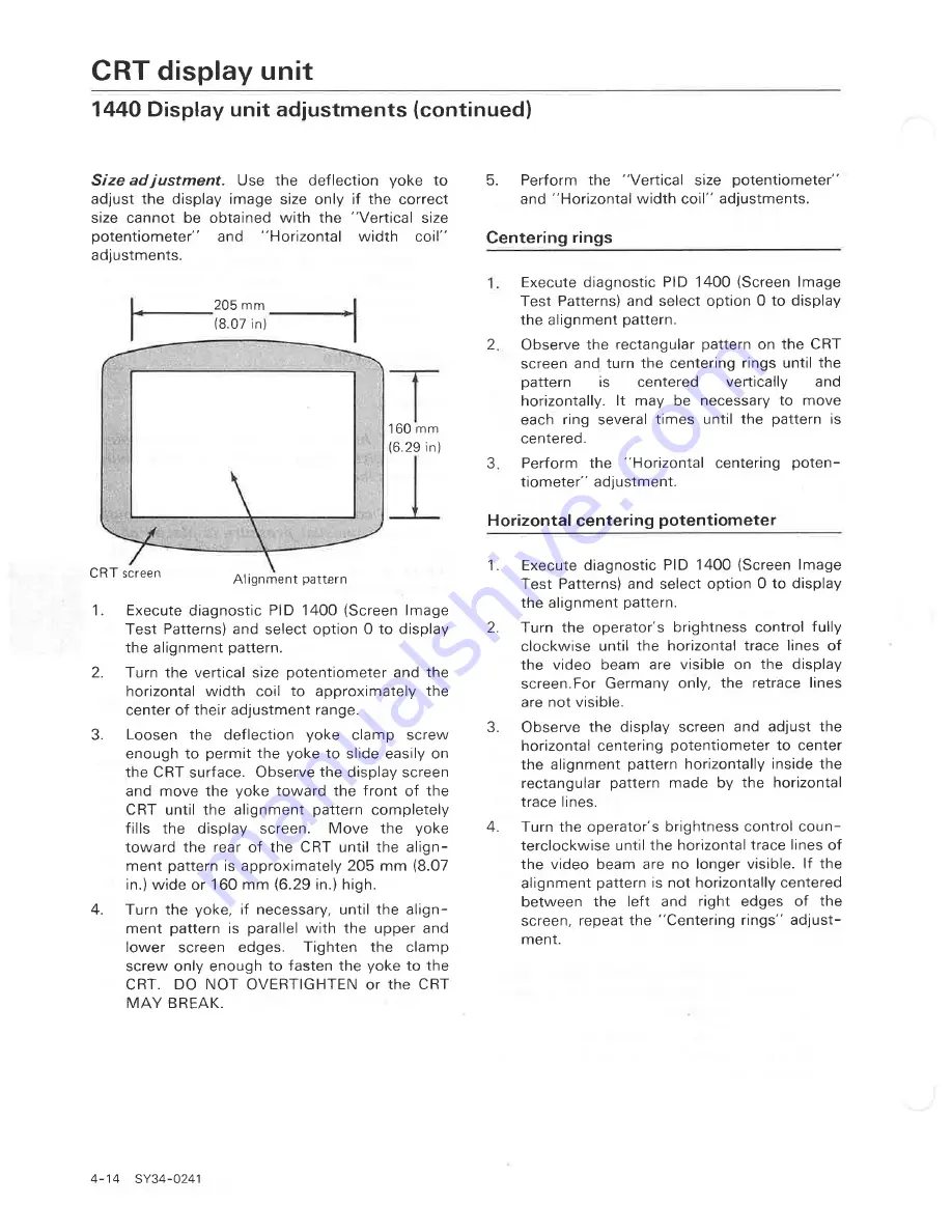 IBM 5324 Service Manual Download Page 117