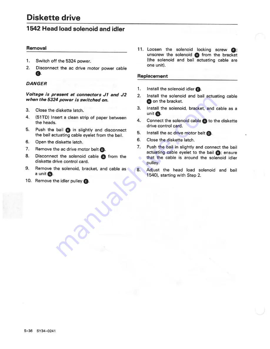 IBM 5324 Service Manual Download Page 167