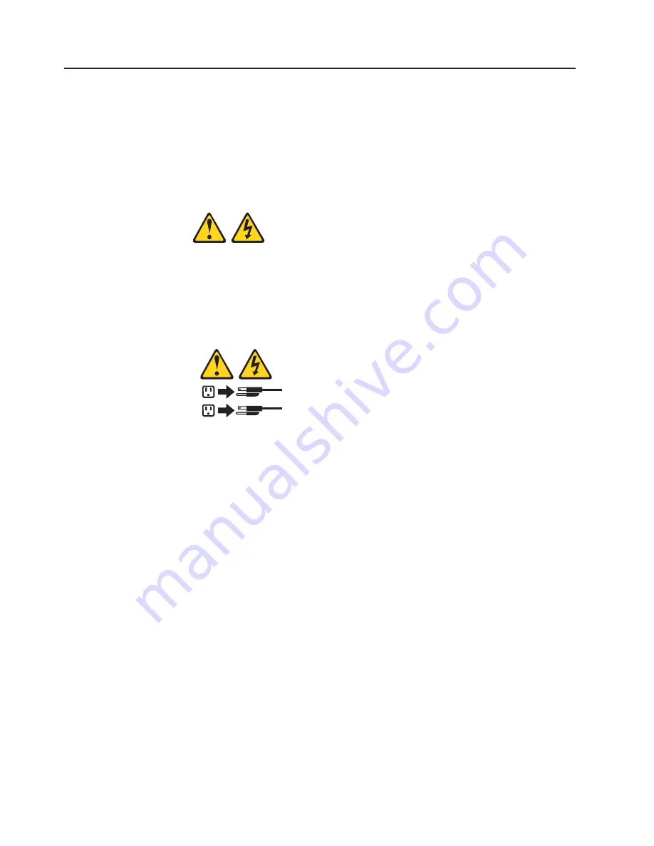 IBM 8677 - BladeCenter Rack-mountable - Power... Installation And User Manual Download Page 44