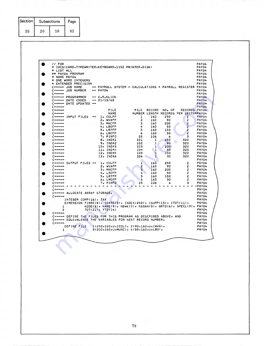 IBM Infoprint 1130 User Manual Download Page 307